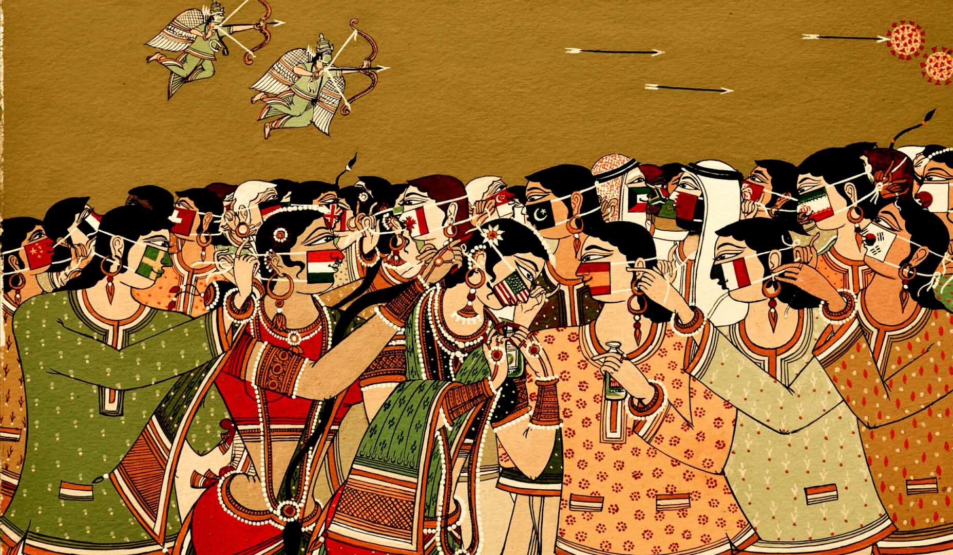 我U我YOUNG——“守望春天”全球抗击疫情公益绘画大赛成人组获奖名单 1