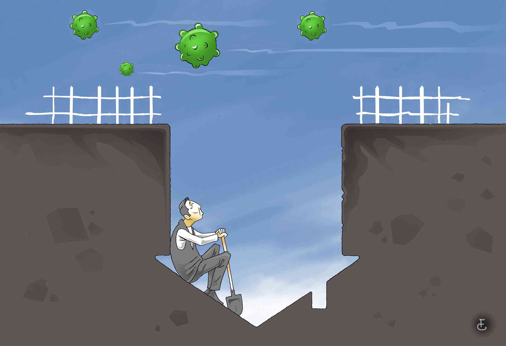 我U我YOUNG——“守望春天”全球抗击疫情公益绘画大赛成人组获奖名单 1