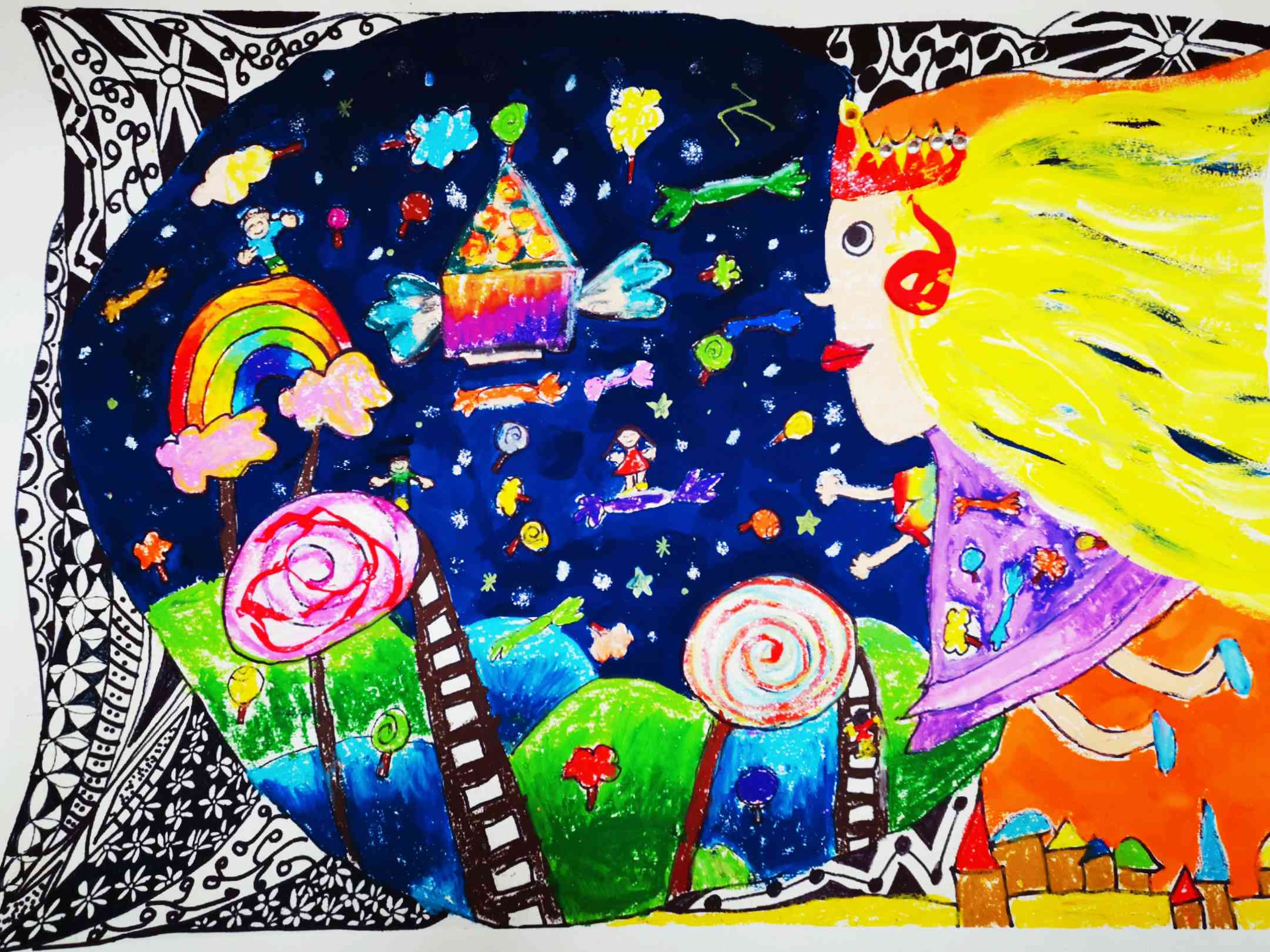 我U我YOUNG——“守望春天”全球抗击疫情公益绘画大赛青少年组获奖名单 1