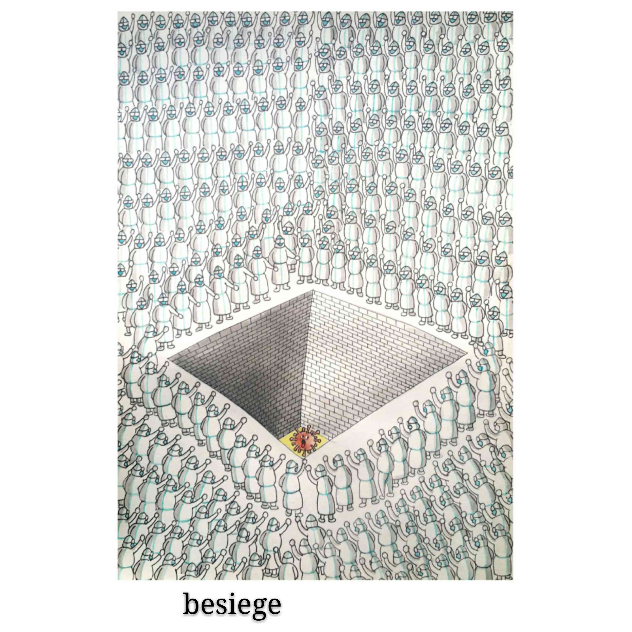 我U我YOUNG——“守望春天”全球抗击疫情公益绘画大赛成人组获奖名单 1