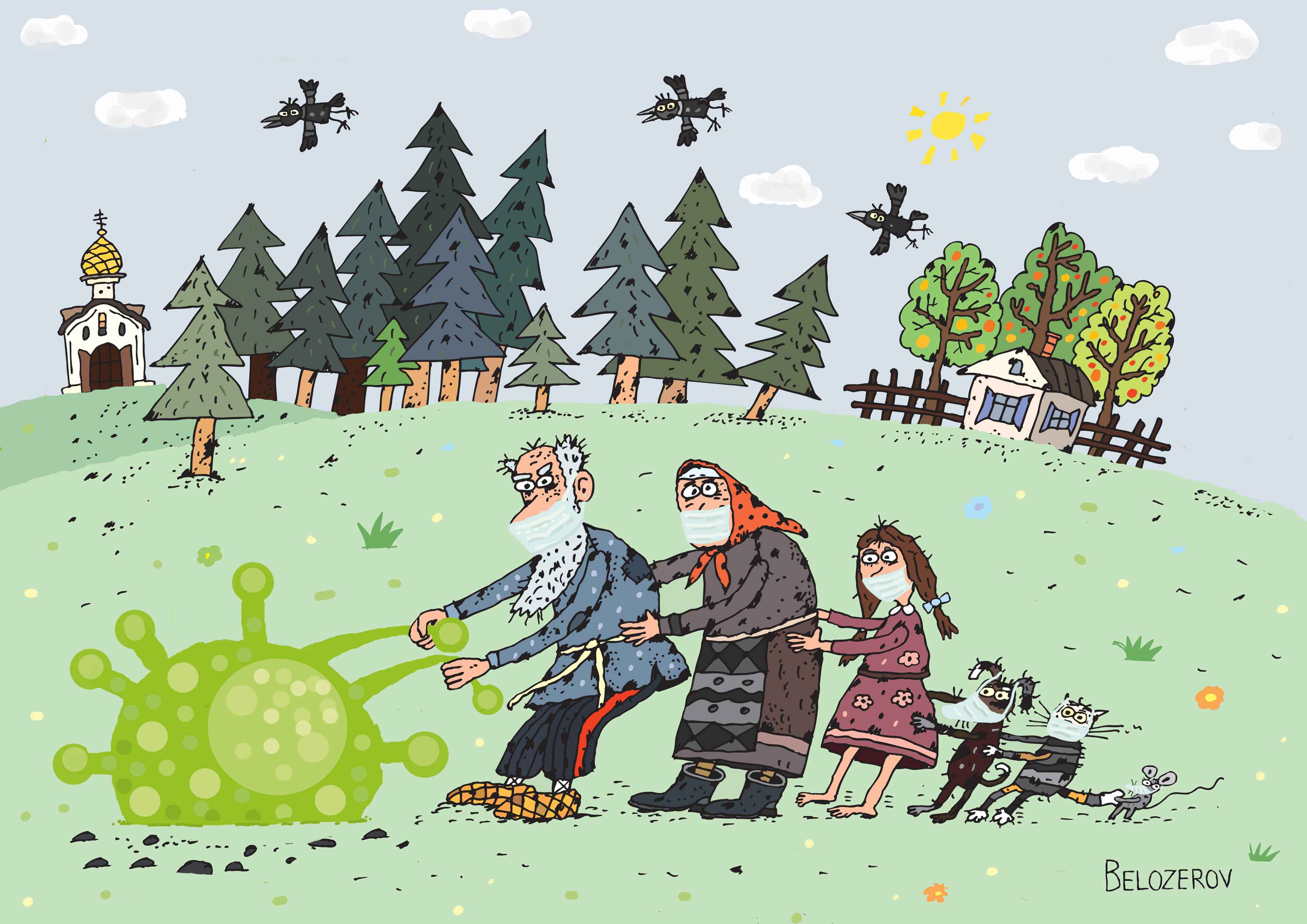 我U我YOUNG——“守望春天”全球抗击疫情公益绘画大赛成人组获奖名单 1