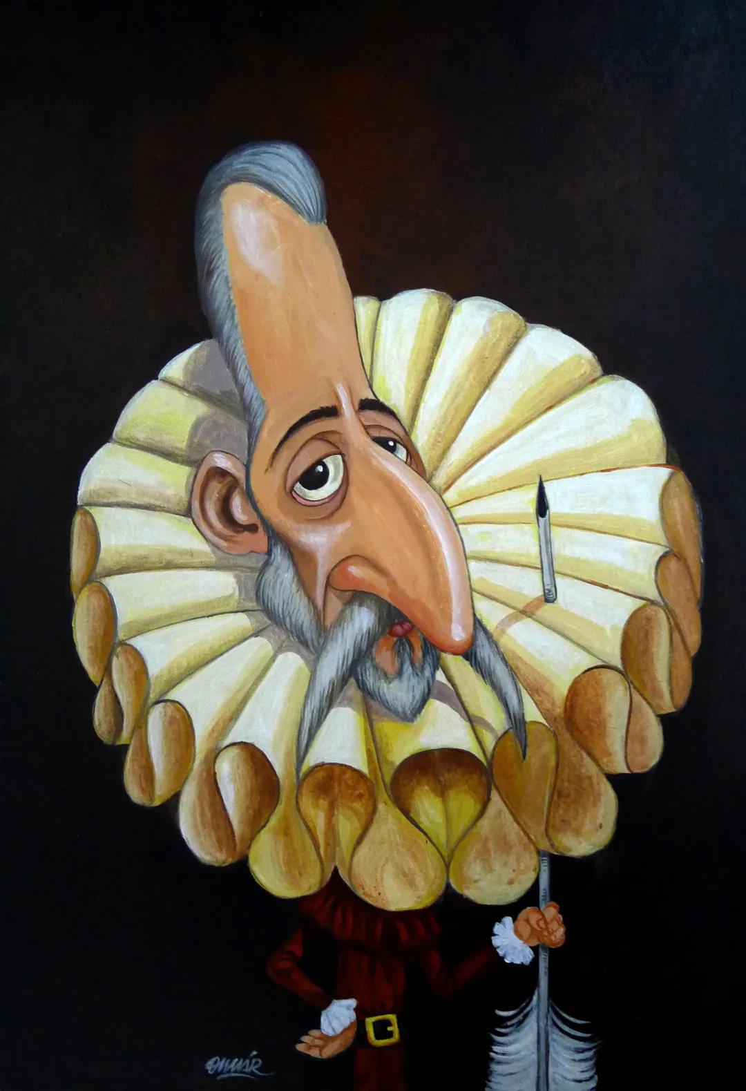 塞万提斯与堂吉诃德国际漫画展——塞万提斯（上） 1