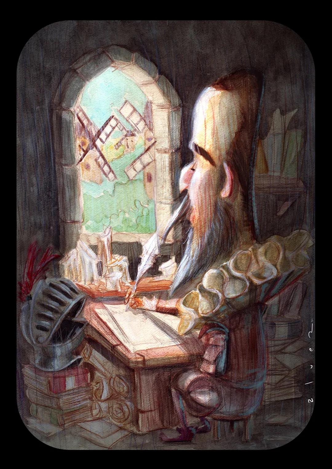 塞万提斯与堂吉诃德国际漫画展——塞万提斯（上） 1