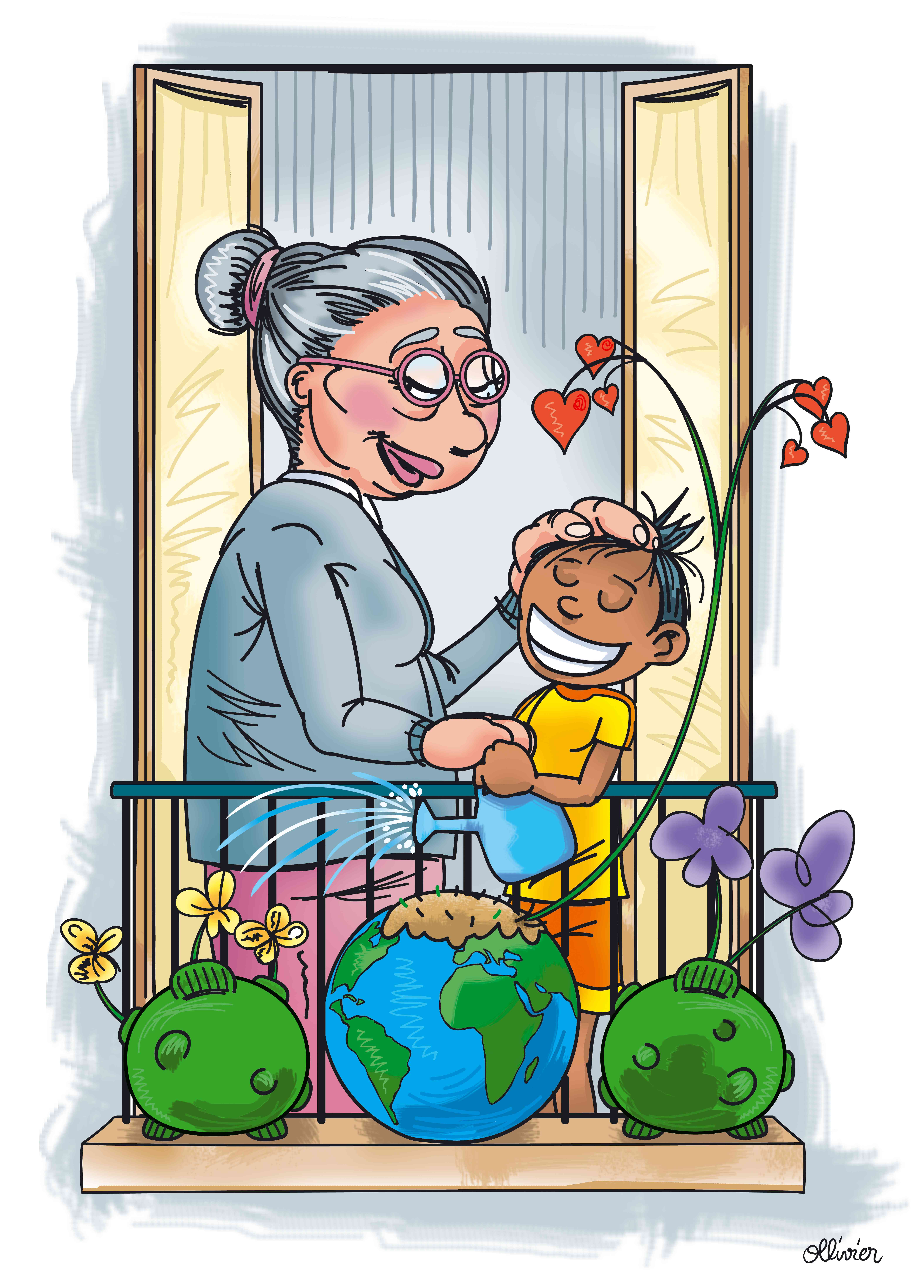 我U我YOUNG——“守望春天”全球抗击疫情公益绘画大赛成人组获奖名单 1