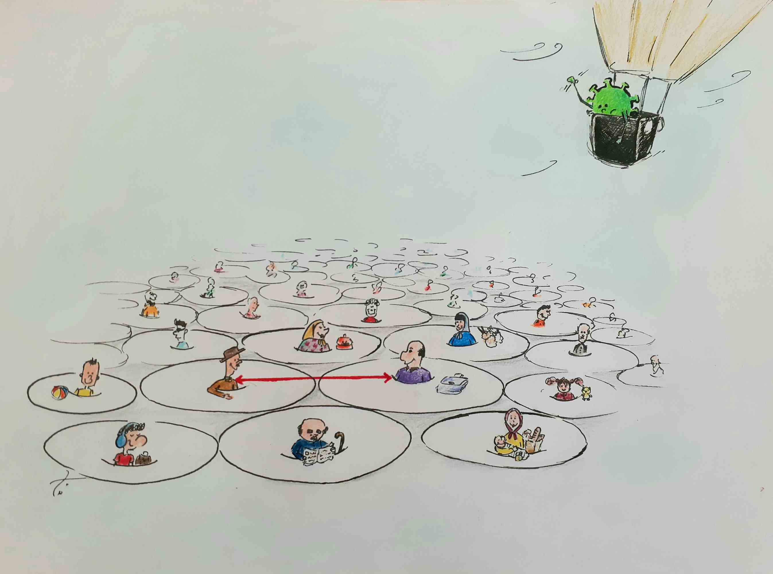 我U我YOUNG——“守望春天”全球抗击疫情公益绘画大赛青少年组获奖名单 1