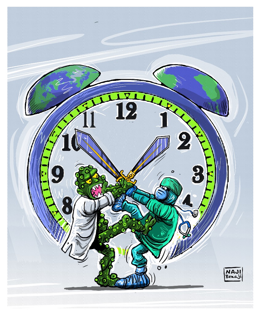 我U我YOUNG——“守望春天”全球抗击疫情公益绘画大赛手记 2