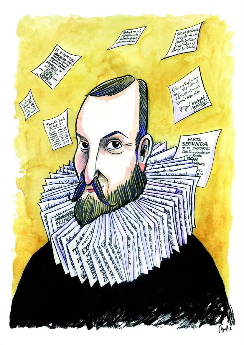 塞万提斯与堂吉诃德国际漫画展——塞万提斯（上） 1