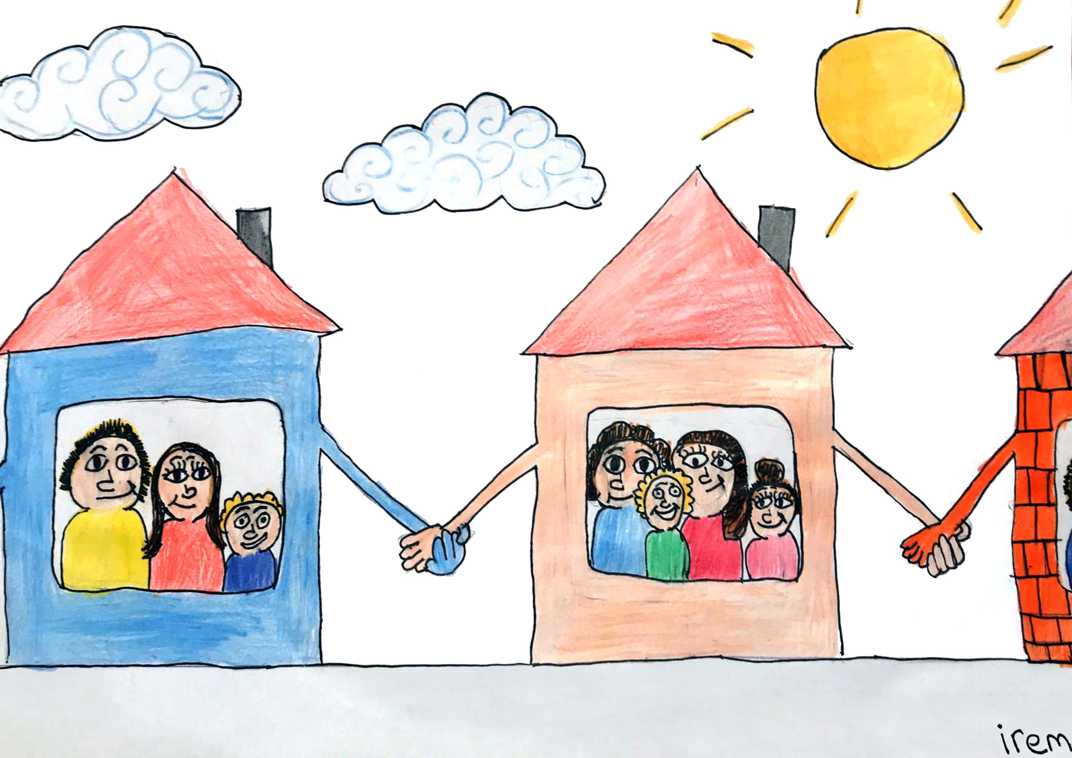 “我U我Young”——“守望春天” ——全球抗击疫情公益绘画大赛结果揭晓 1