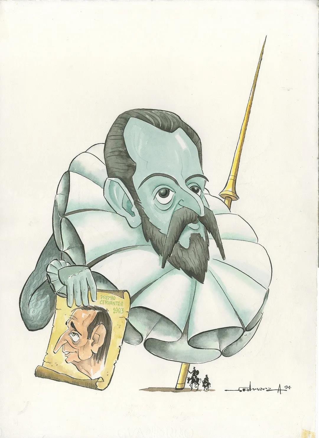 塞万提斯与堂吉诃德国际漫画展——塞万提斯（上） 1