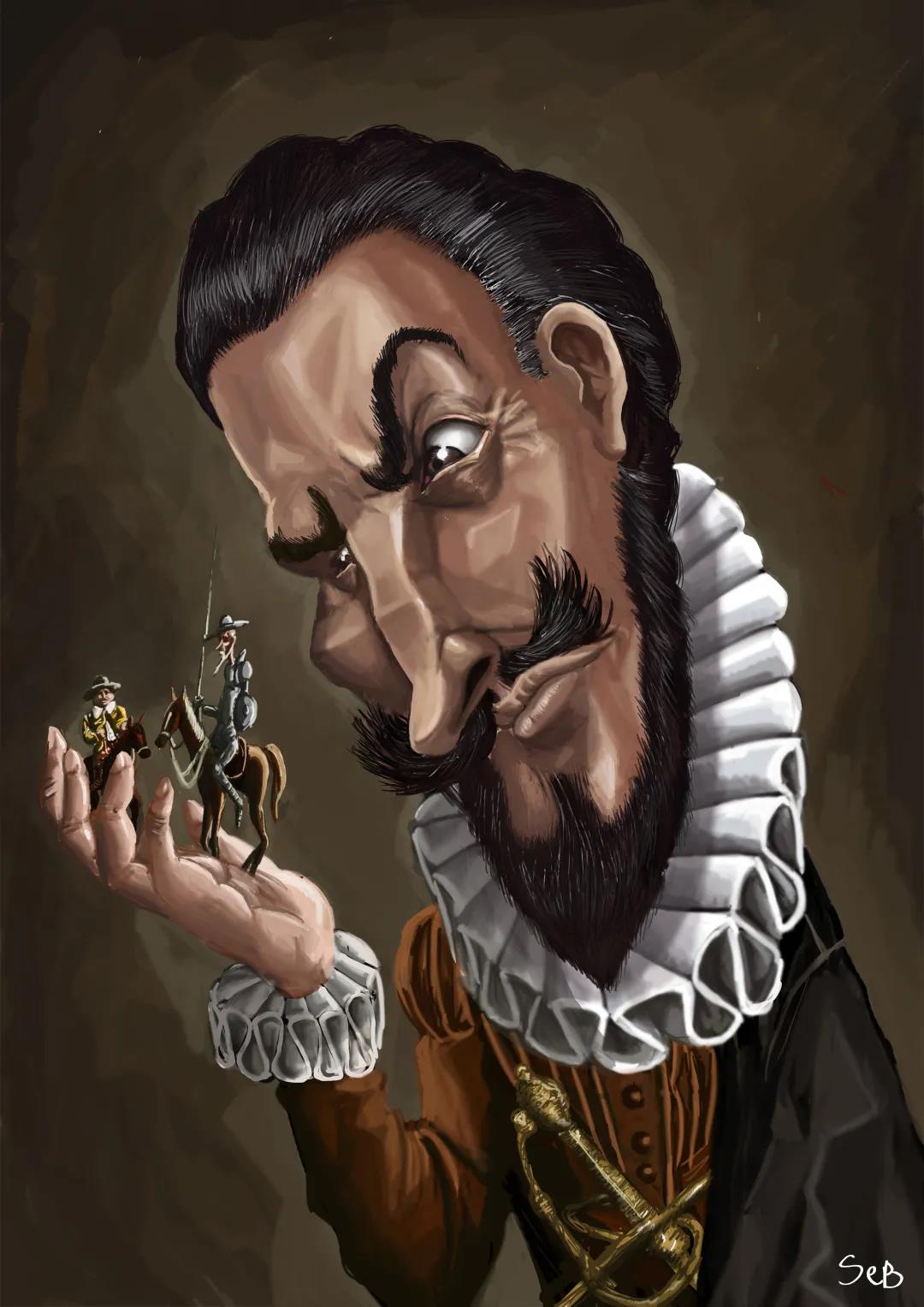 塞万提斯与堂吉诃德国际漫画展——塞万提斯（上） 1