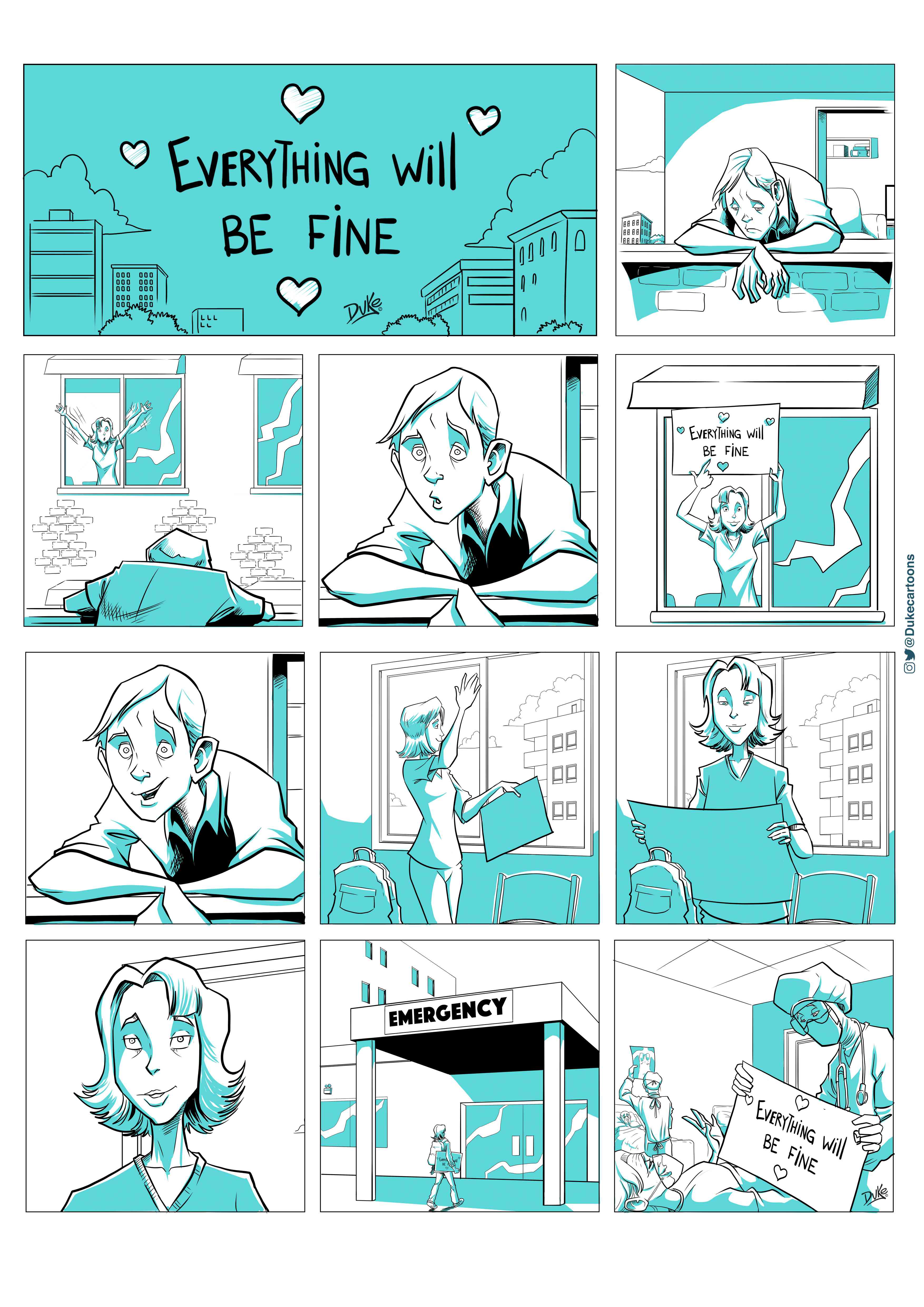 我U我YOUNG——“守望春天”全球抗击疫情公益绘画大赛成人组获奖名单 2