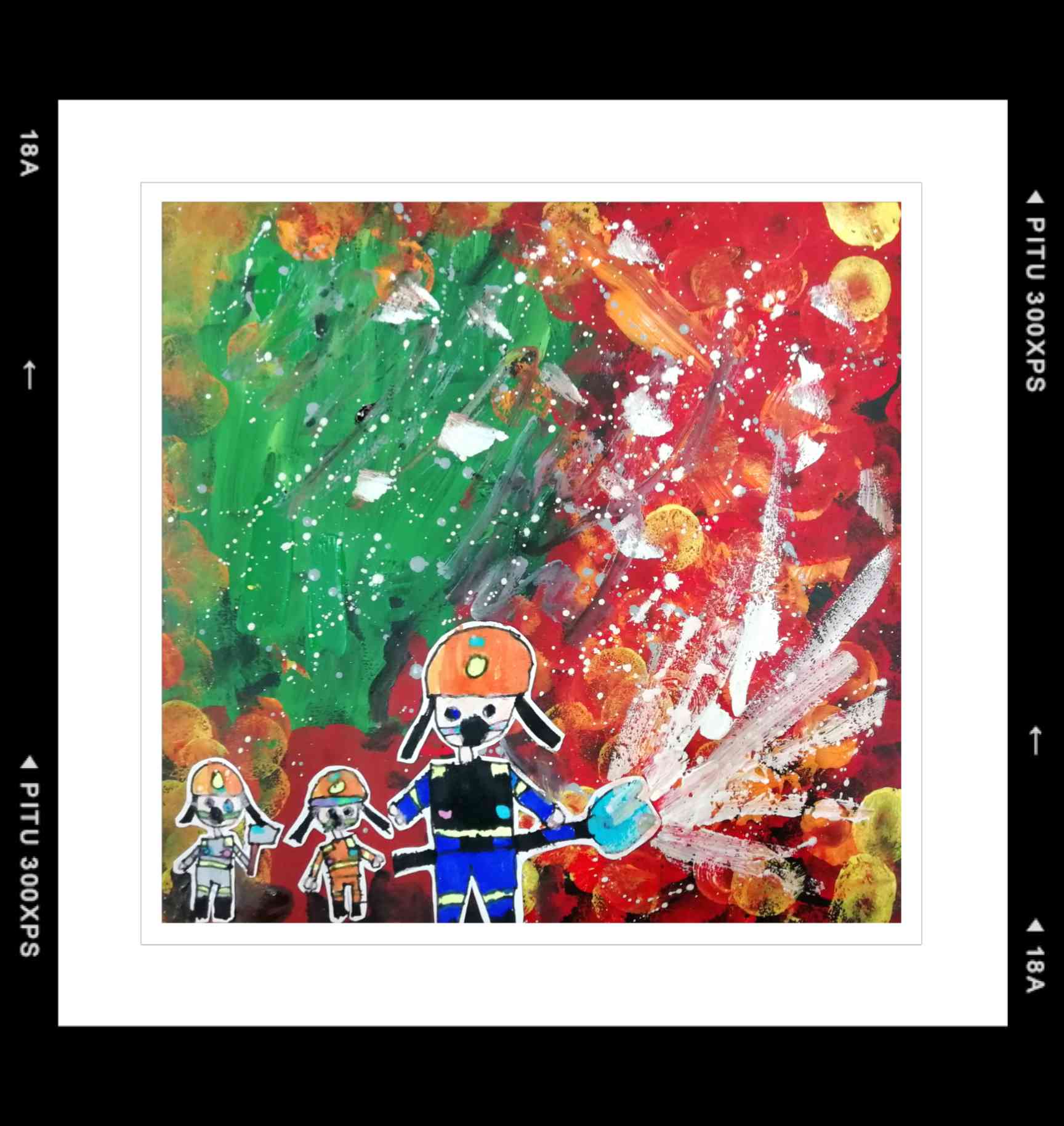 我U我YOUNG——“守望春天”全球抗击疫情公益绘画大赛青少年组获奖名单 1