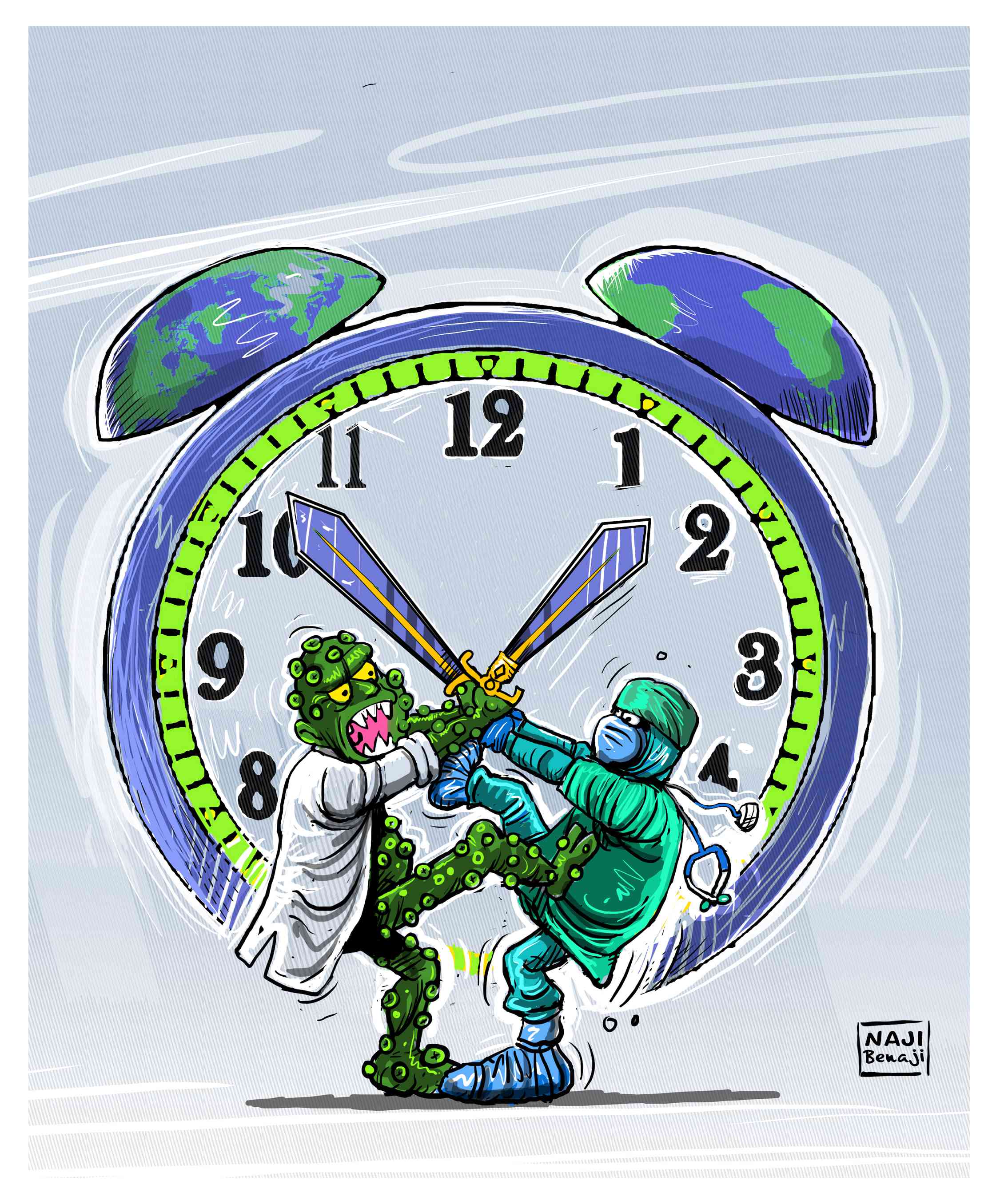 我U我YOUNG——“守望春天”全球抗击疫情公益绘画大赛成人组获奖名单 1