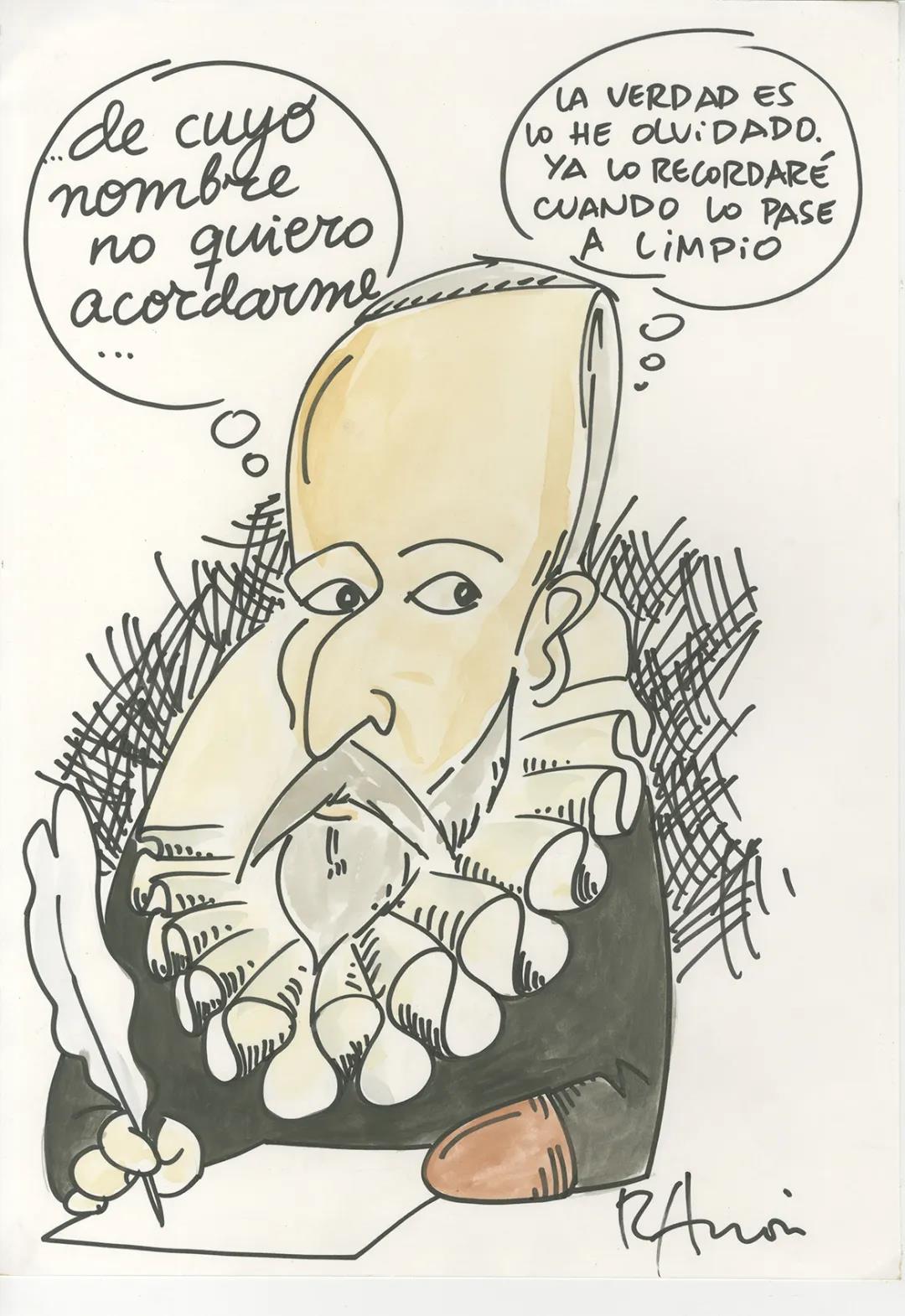 塞万提斯与堂吉诃德国际漫画展——塞万提斯（上） 1