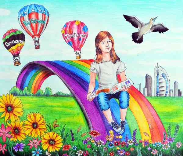 我U我YOUNG——“守望春天”全球抗击疫情公益绘画大赛青少年组获奖名单 3